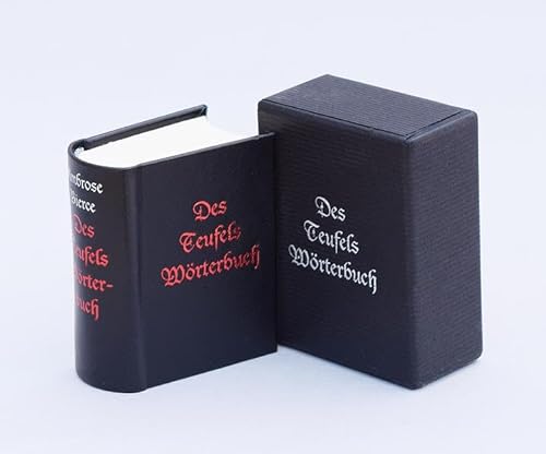 Des Teufels Wörterbuch (Aphorismen - Humor - Satire im Miniaturbuchverlag) von Miniaturbuchverlag